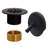 1-3/8" Fine Thread Bathtub Drain Trim with Trip Lever and Conversion Adaptor-37116865