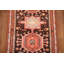 Tapis de couloir brun en laine 3x8