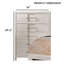 Commode style transitionnel 1pc-2095447596