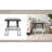 Atli Modern 24" Accent Table with Marble-Look Top, Glass Shelf & Gold Metal Geometric Frame for Living Room or Bedroom-3597218