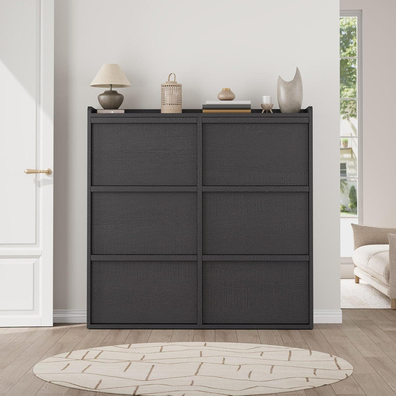 36 Pair Flip Down Shoe Storage