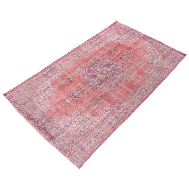 Tapis unique en laine noué à la main 2000 pi 5 pi 10 po x 9 pi 6 po Olaseni