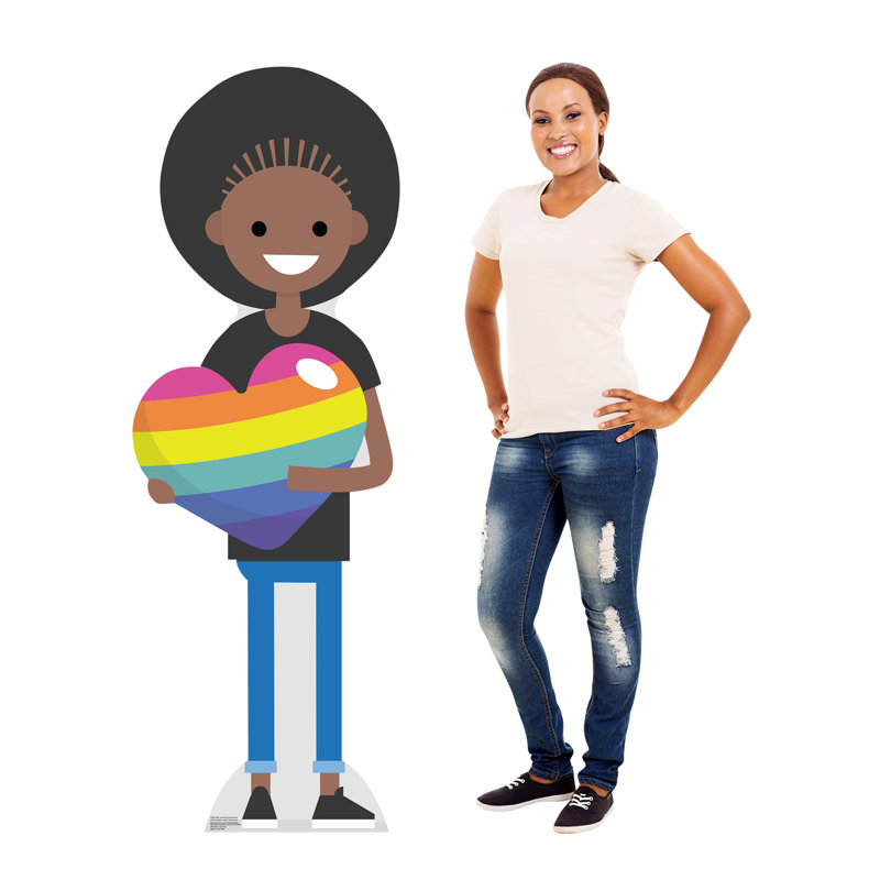 Caricature d'un orgueil féminin LGBT