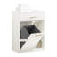 Wood Cabinet Laundry Hamper with Handles