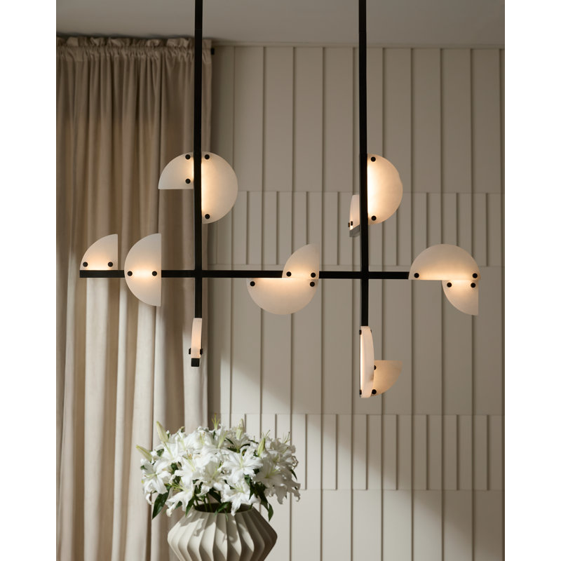 Nova Alabaster Linear Chandelier