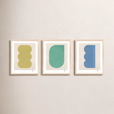 Keyhole 4-6. Set Of 3 by Lee Lessem