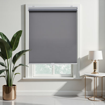SUNOFF Blackout Blinds with Full Blackout Cordless Roller Shades,UV Protection and Thermal insulation Blinds for Windows,Suitable for Office and Home