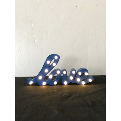 Enseigne lumineuse del love