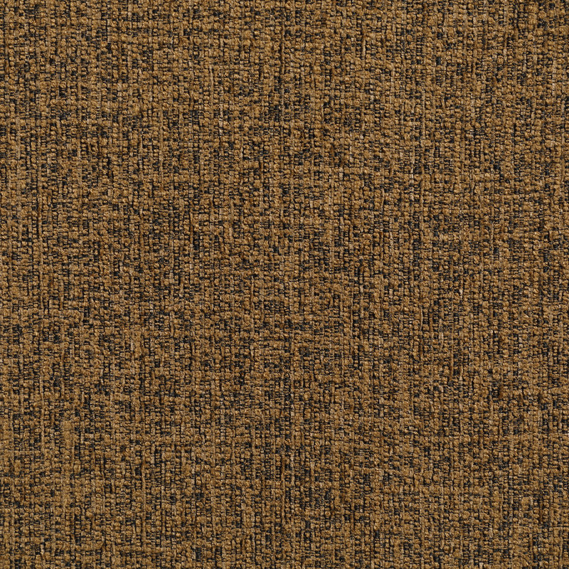 Chaise rembourrée Elowen, Tissu brun