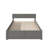 Bueno Park Solid Wood Platform Bed with Footboard and Under Bed Drawers