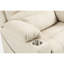 Fauteuil inclinable de luxe en velours avec double moteur Okin