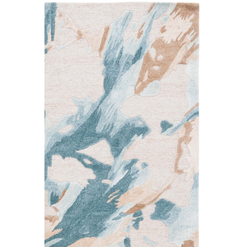 Fifth Avenue 501 Hand Tufted Performance Abstract Rug, Rectangle 5' x 8'