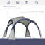 Marchetti 3.5 x 3.5m Pop-Up Gazebo