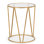 Emery Glass End Table