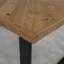 Nikita Oak Metal Base Dining Table-2067672504-2067672505