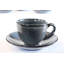 Ensemble de tasse à cappuccino et soucoupe 8 pièces Denali Grey-1703140092