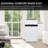 Whynter 12000 BTU Dual Hose Portable Air Conditioner and Heater for 400 sq. ft.