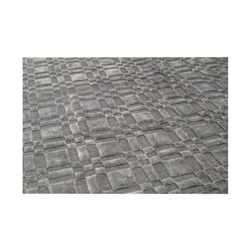 Hand Woven Cotton Geometric Area Rug
