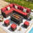 Red Cushion/Brown Frame is out of stock