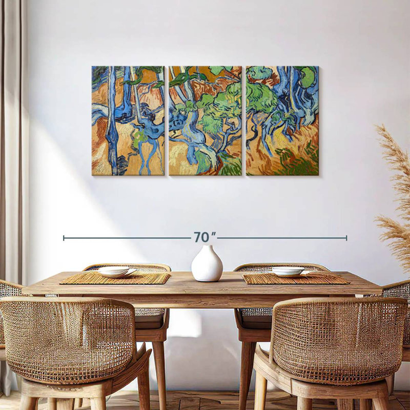 Harnek Tree Roots, 27" H x 56" W
