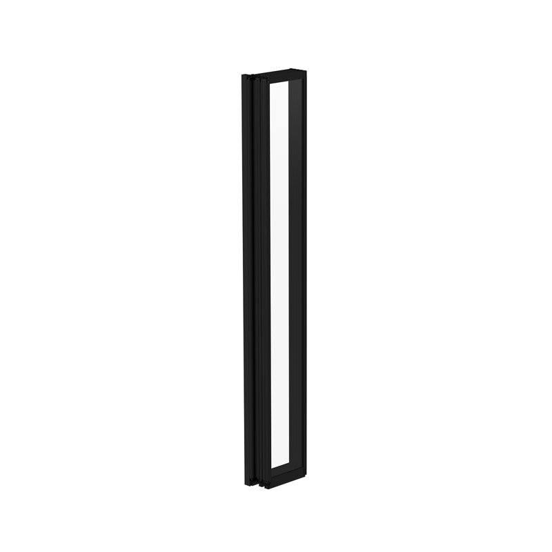 1400mm H Framed Wet Room Glass Screens with Glass, 1400mm H x 800mm W