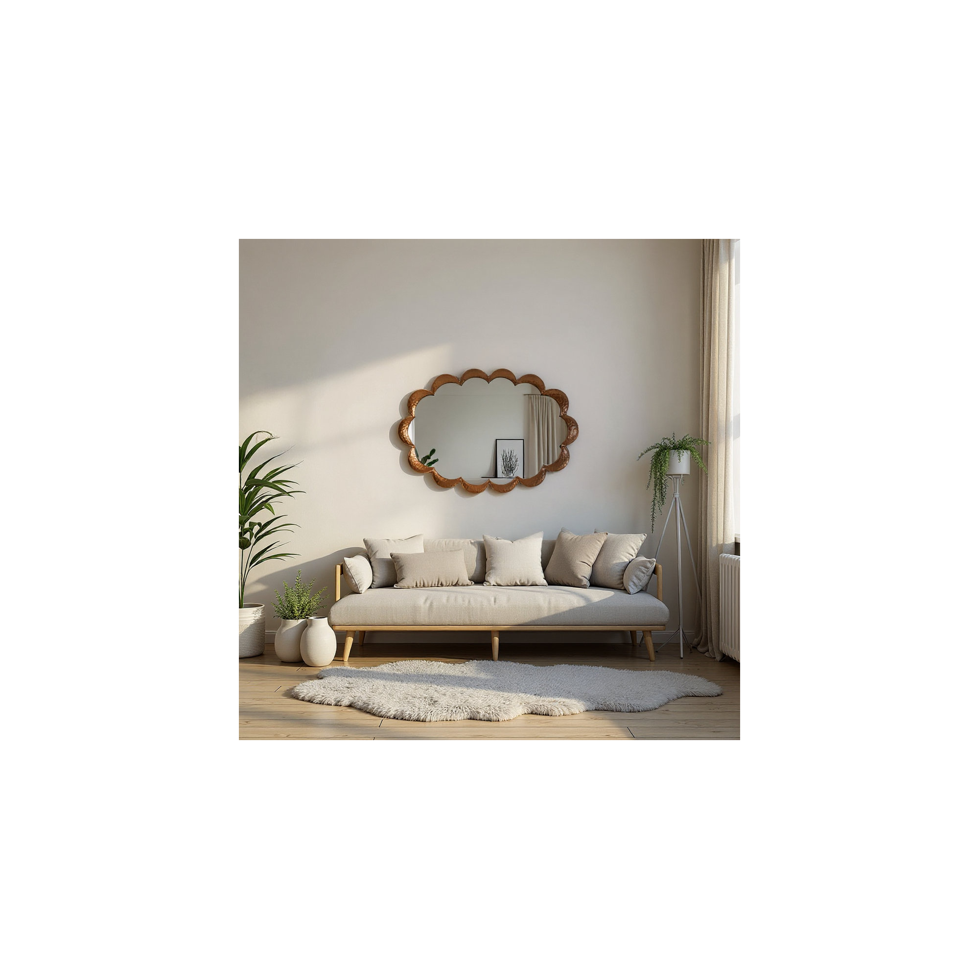 Marbella Wave Mirror