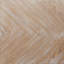 Bureau d'écriture à treillis | Blanc crème et bois naturel bicolore | Bureau spacieux et tiroir central | Mise à niveau du bureau personnel