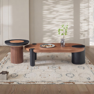 Ensemble de tables basses Wooden Simplicity