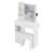 Length 11.8" X Width 15.7" X Height 63" Simple Stylish Dressing Mirror Cabinet, Full Body Mirror Cabinet, Extra Large Mirror, Multi Layer High Capacity Storage, Use Alone Or In Conjunction With Vanity