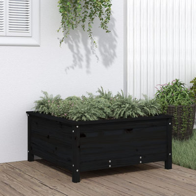 Bojana Wood Pot Planter
