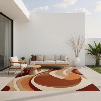 Twilight Ripple Indoor And Outdoor Area Rug