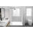Kingston Brass Curacao 60-Inch x 32-Inch Anti-Skid Acrylic Single Threshold Shower Base with Drain-91111412