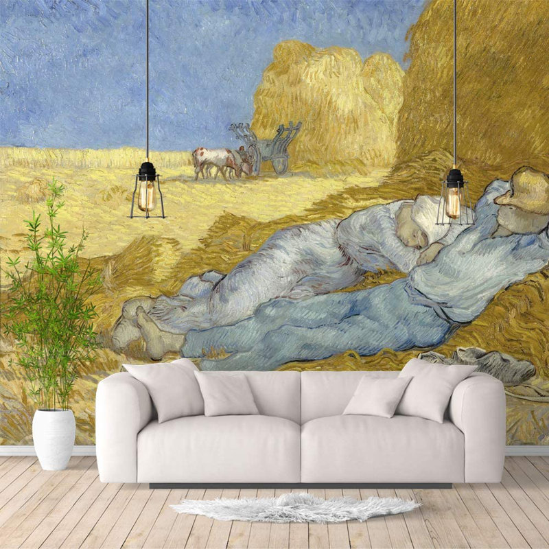 Famous Painting Peel & Stick Border, 100" L x 144" W