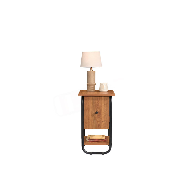 Table d'appoint avec rangement dissimulé