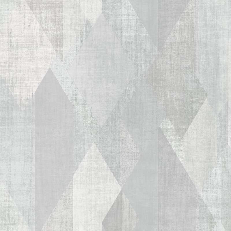 Lapierre Glass Shards 33' L x 20.5" W Smooth Wallpaper Roll, Mint Green