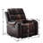 Abba Air Leather Manual Rocker Recliner-1210980695
