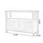 Buffet en bois massif brun-379355079