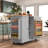 Sagrario Solid Wood Top Kitchen Island-828516711