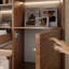 79'' H X 94.5'' W Office Storage Bookcase with Led Lights