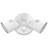 Outdoor HGX LED 2RH Adjustable Light Output Switchable CCT Photocell in White