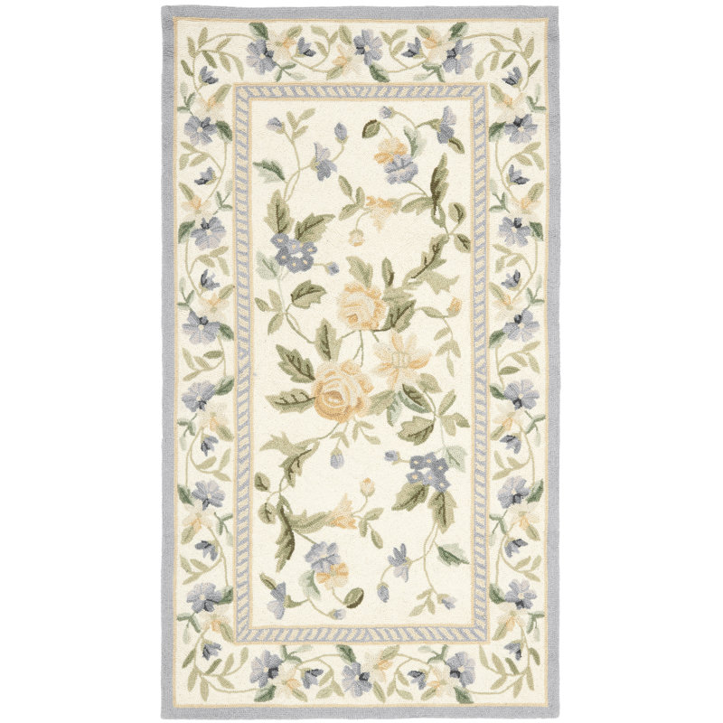 Chelsea Hand Hooked Wool Pile Rug, 2'9" x 4'9"