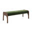 Banc long rembourré 50,25 po Chenille-428713447