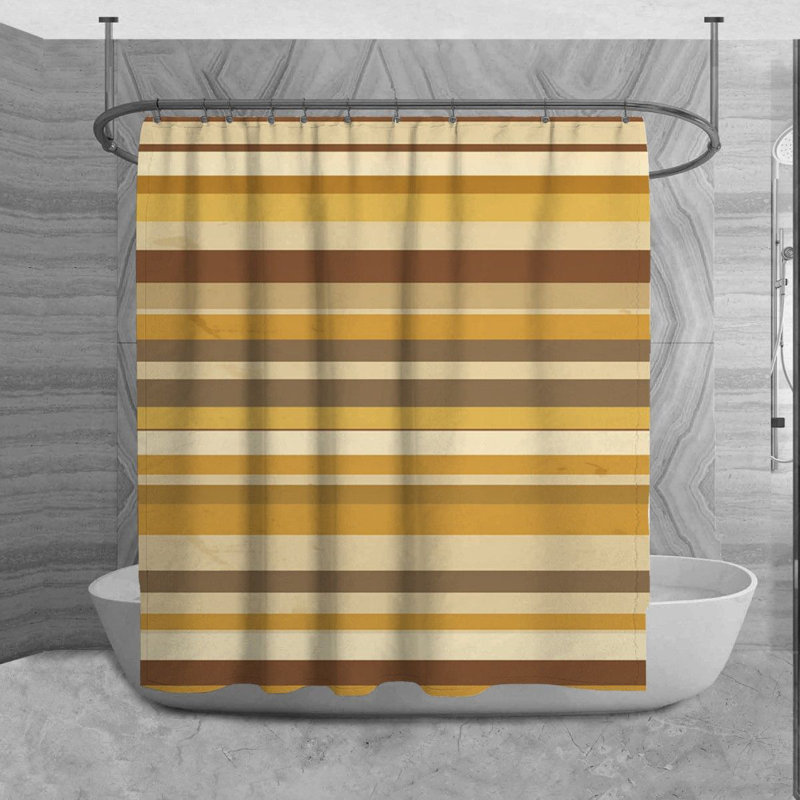 Rideau de douche Zamara, H 73 po x l 70 po