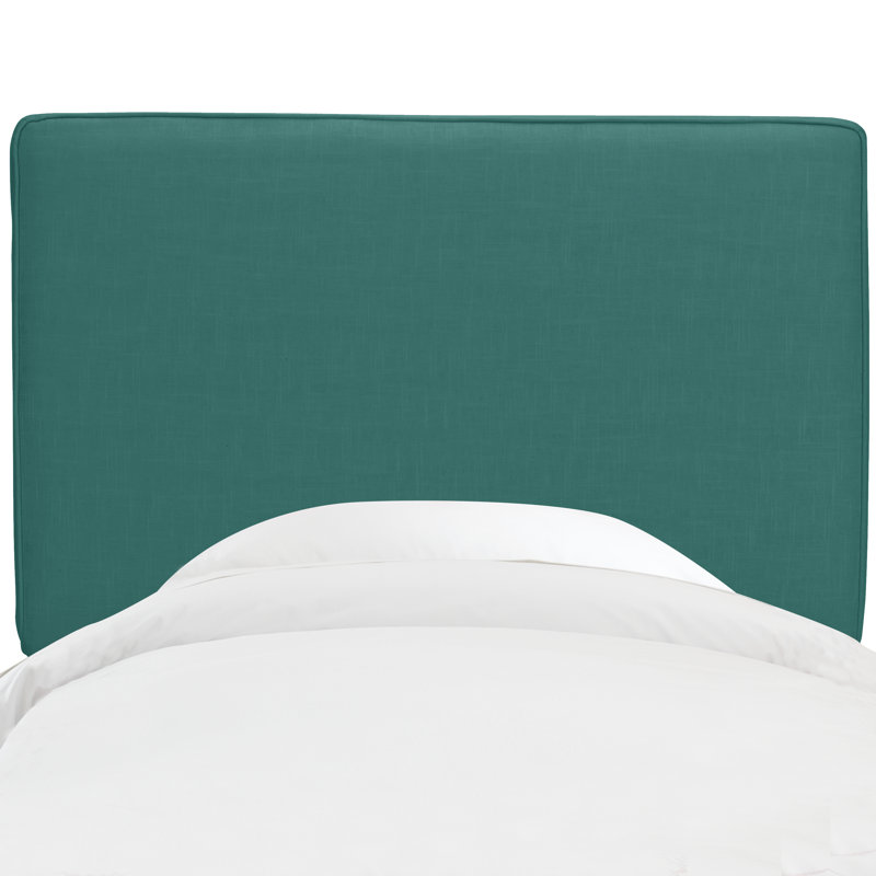 Tête de lit tapissier en lin Middleburg, Simple, Lin denim classique