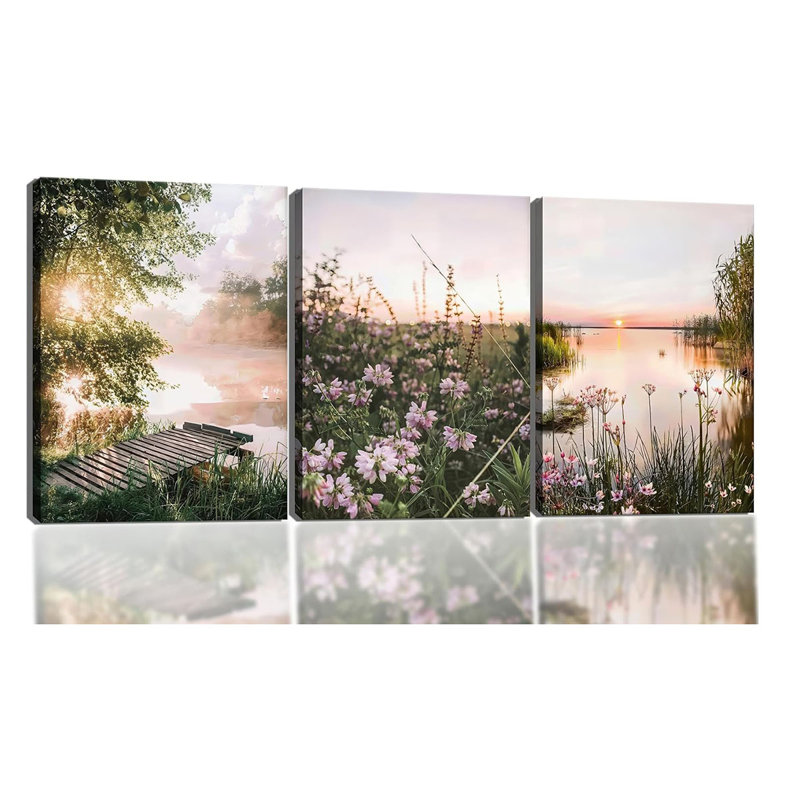 3 Piece Wrapped Canvas Print