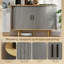 Buffet 47 "avec portes coulissantes Tambour