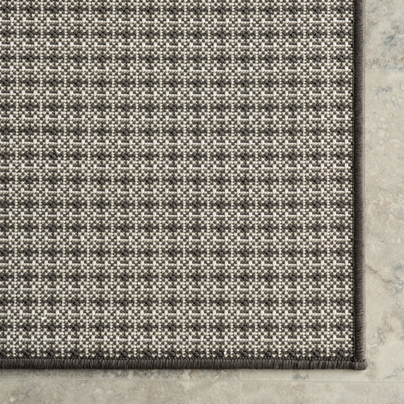 Tirzah Modern Indoor/Outdoor Rug, Rectangle 9'6" x 12'