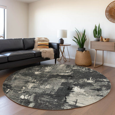 Premium Machine Washable Natoma AMF989 Abstract Rug