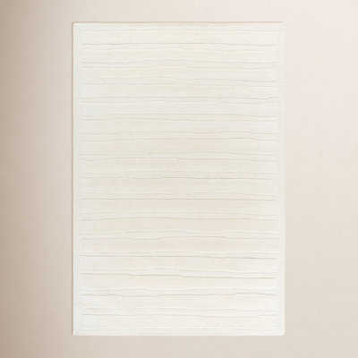 Polett Hand Tufted Wool Beige Rug