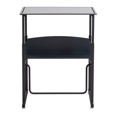AlphaBetter® Metal Adjustable Height Open Front Desk